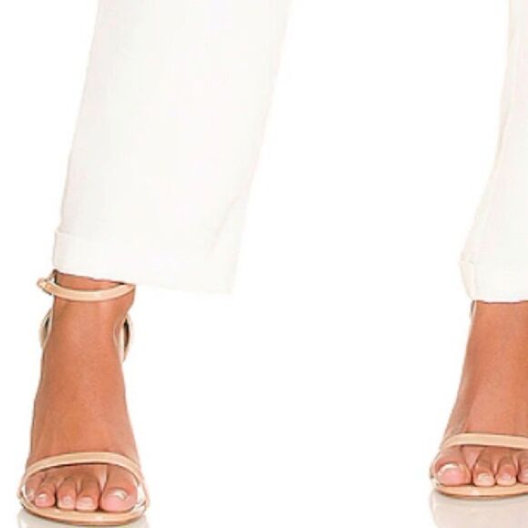 REVOLVE MORE TO COME Gloria Flutter Sleeve Jumpsuit in White Flowy Crepe XS - Picture 6 of 6